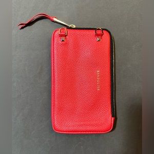 Bandolier Expanded Pouch in Poppy Red